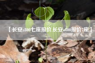 【长安a800七座报价,长安a800报价7座】