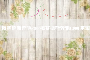 梅赛德斯奔驰c300/梅赛德斯奔驰C300L来源