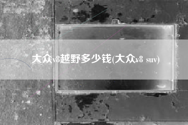 大众v8越野多少钱(大众v8 suv)