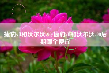 捷豹xfl和沃尔沃s90/捷豹xfl和沃尔沃s90后期哪个便宜