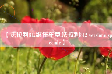 【法拉利812继任车型,法拉利812 versione speciale】