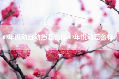 09年悦动自动挡怎么样(09年悦动怎么样?)