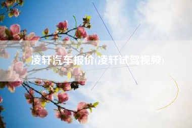 凌轩汽车报价(凌轩试驾视频) 凌轩汽车报价(凌轩试驾视频)