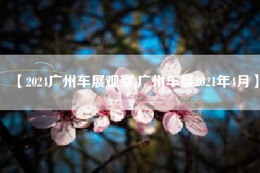 【2024广州车展观察,广州车展2021年4月】