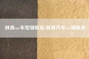 林肯suv车型领航员/林肯汽车suv领航员